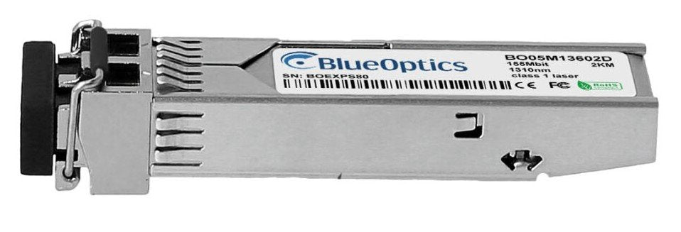 Blueoptics Extreme Networks 10063 Blueoptics Bo05m13602d Sfp Transceiver, 100base-Fx, Multimode Fiber, 1310nm, 2km, Sgmii, Gigabit Port Compatible