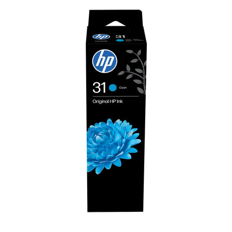 EAN 0191628349487 - HP 31 70ml Cyan Original Bottled Ink Cartridge for Smart Tank SeriesPrinters imagen 1