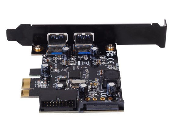 Silverstone  Ec04-E: Tarjeta Pci-E 1x Con 2 Salidas Usb 3.0 Trasera Y Dos Usb 3.0 Internas