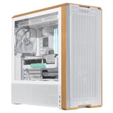 EAN 4718466015860 - Lian Li Lancool LAN217W carcasa de ordenador Midi Tower Blanco, Madera imagen 3