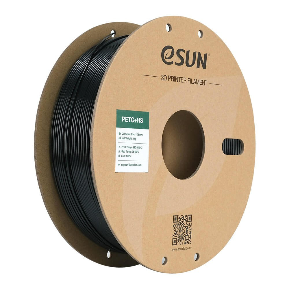 Epetg+High Speed 1,75mm Solid Negro 1kg