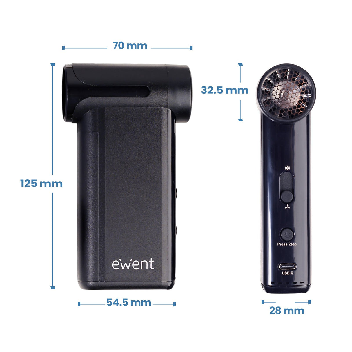EAN 8052101435368 - Ewent EW5681 aspirador de polvo eléctrico 130 W imagen 2