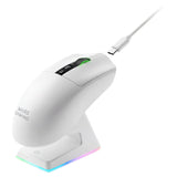 Ratón Gaming Inalámbrico Mars Gaming Mmw-Elite Batería Recargable Hasta 20000 Dpi Blanco