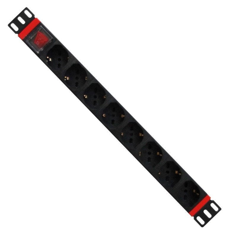 Regleta Wp 8 Tomas Schuko On Off Switch Negro Wpn-Pdu-C01-08