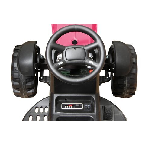 Correpasillos Jamara Ride-On Tractor Super Load Con Remolque12v Rosa