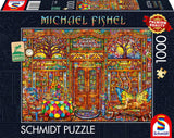 Schmidt Spiele Michael Fishel: Zoológico De Cristal, Rompecabezas De 1000 Piezas 58614