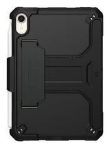 Uag Rugged Case For Ipad Mini 6th Gen W/Handstrap & Kickstand Black Carcasa Trasera Para Tableta Poliuretano Termoplástico (Tpu) Negro Para Apple Ipad Mini (6ª Generación)