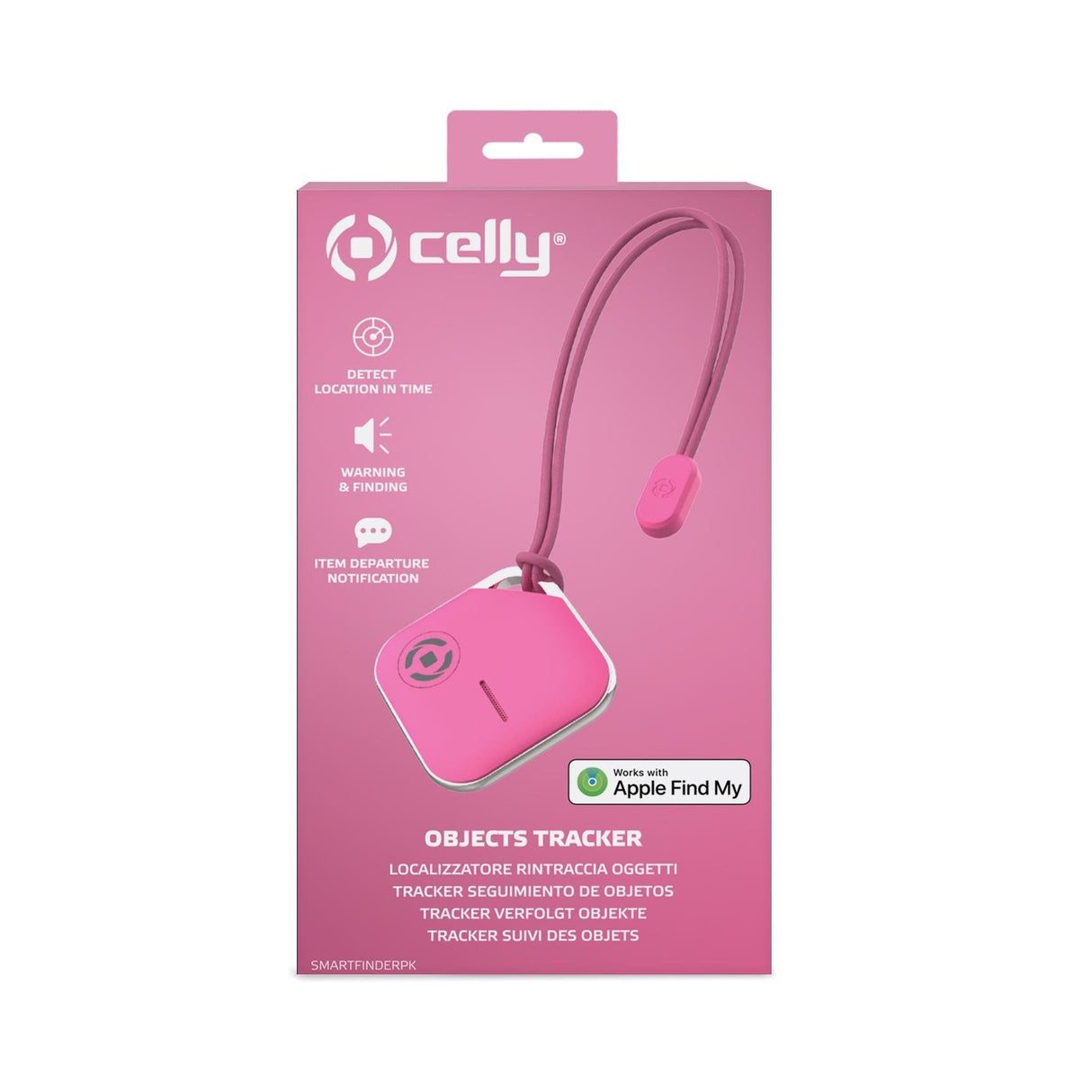 Celly Smartfinderpk Localizador De Llaves Rosa