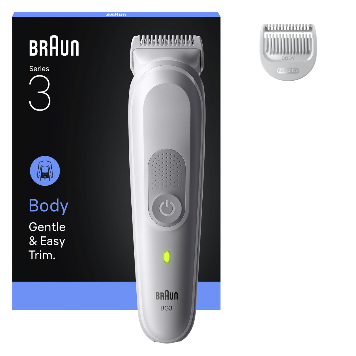 Braun Body Groomer Bg3500 Lghtgrey