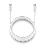 Cable Usb 2.0 Tipo-C Ngs Zyro 60w-1 Usb Tipo-C Macho Usb Tipo-C Macho Hasta 60w 480mbps 1m Blanco