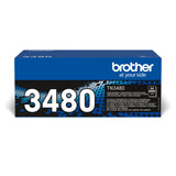 Tóner Original Brother Tn-3480 Alta Capacidad Negro