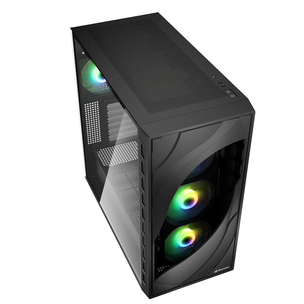 Caja  Pc Sharkoon 4044951041152 Negro