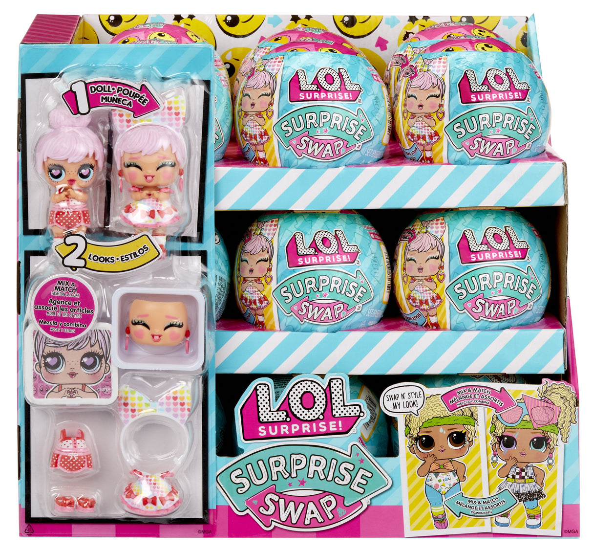 Muñeca Mga Entertainment L.Ol Surprise Surprise Swap Tots