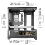 EAN 8435693112563 - Mars Gaming MCLCDXW carcasa de ordenador Midi Tower Blanco imagen 14