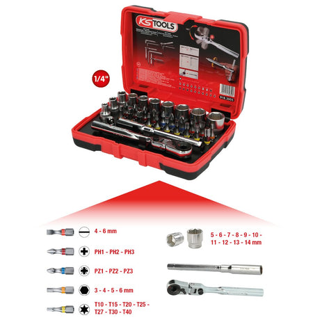 EAN 4042146758328 - KS Tools 918.3005 set de conectores y conector Juego de enchufes imagen 1