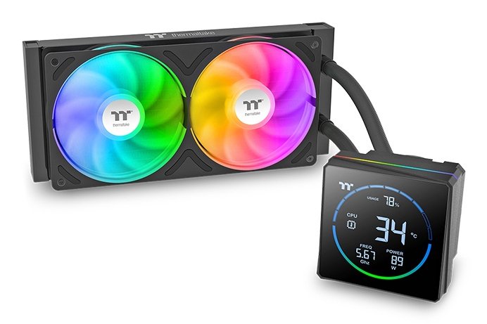 Refrigeración Líquida Cpu K Thermaltake Th240-S V3 Argb Sync Aio Negro