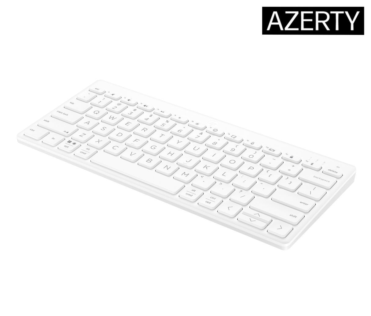 Hp 350 Wht Compact Multi-Devic - Tastatur - Bluetooth 5 Teclado Hogar Blanco