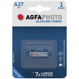 Agfaphoto Pila Alcalina, Lr27, V27a, 12v Power, Retail Blister (1-Pack)