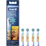 Cabezal De Recambio Braun Para Cepillo Braun Oral-B Pro Kids 3+ Rey Leon Pack 4 Uds
