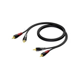 Cable 2x Rca/Cinch Macho - 2x Rca/Cinch Macho 0,5m - Cla800/0.5