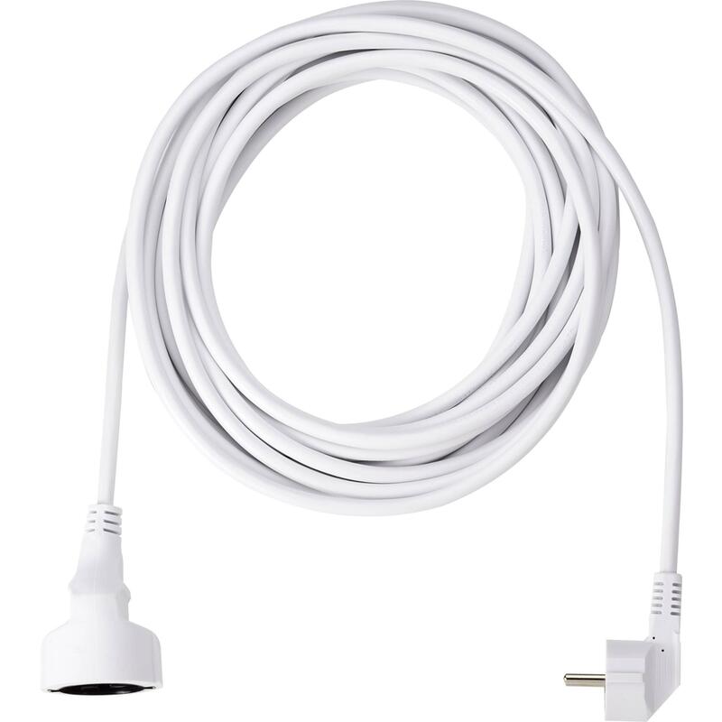Cable Alargador Bachmann 341.289 Blanco, 10 Metros 341.289