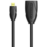 Cable Alargador Micro Hdmi 4k Vention Abbbf Micro Hdmi Macho Hdmi Hembra 1m Negro