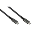 Cable Alcasa 2240-Cct005a  Usb Usb 2.0 0,5 M Usb C Negro
