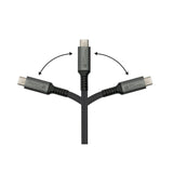 Cable Alcasa 2240-Cct005a  Usb Usb 2.0 0,5 M Usb C Negro