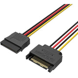 Cable Alimentación 15pin Vention Kdaby Sata Macho Sata Hembra 30cm