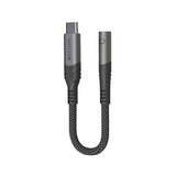 Cable Astrum Vmac50 Gris Convertidor Usb-C A Aux 10 Cm