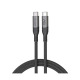Cable Astrum Vmcc100 Gris De Carga Vervemesh Usb-C A Usb-C 1,2 Metros 100w