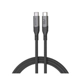Cable  Astrum Vmcc100 Gris De Carga Vervemesh Usb-C A Usb-C 2 Metros 100w