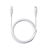 Cable Baseus Silky Series Charging Type-C Auf Ip 20w 1m White
