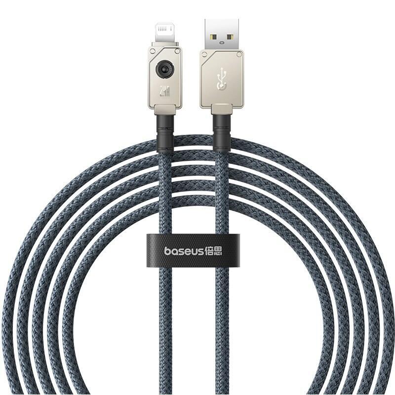 Baseus Unbreakable Cable Usb A A Ip 2 M 5v-2,4a Negro
