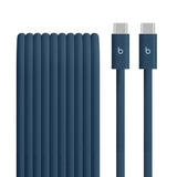 Cable Beats 240w Usb-C To Usb-C Braided Cable (3 M / 10 Ft) - Nitro Navy