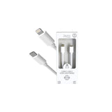 Cable Charge & Synchro Usb-C Vers Lightning Pd (27w) - Longitud 1.5m - Blanco - Jaym® Collection Pop