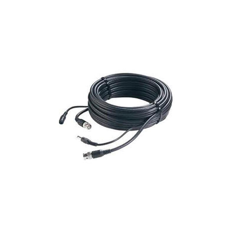 Cable Coaxial Para Cámaras De Seguridad Vídeo Y Alimentación, 10 M