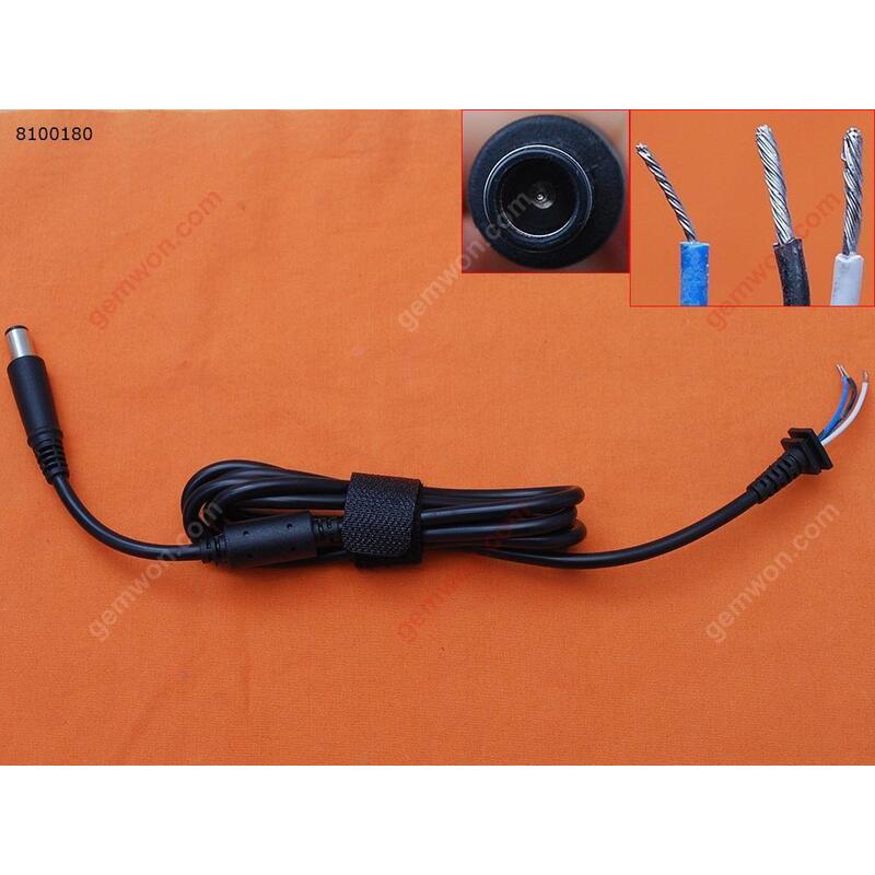 Cable Conector De Cc Dell Cables De Cc De 7,5 X 0,7 X 5,5 Mm, 0,6 1,5 M, Con Pasador, Material: Cobre, (Buena Calidad) K211