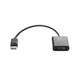 Cable Conversor Hp Fh973aa Displayport Macho Dvi-D Hembra 19cm Negro