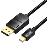 Cable Conversor Vention Haabi Mini Displayport Macho Displayport Macho 3m Negro