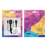 Cable Conversor Nanocable 10.15.4612 Hdmi Macho Vga Macho Jack 3.5 Macho Usb Macho 1.8m Negro