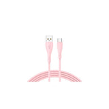 Cable Cool Usb A Usb-C 1m Nylon Pink