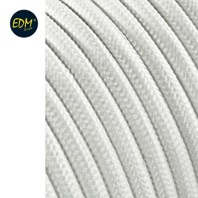 Cable Cordon Tubulaire 2x0,75mm C01 Blanco 5m