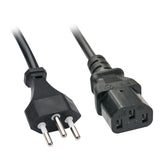 Cable De Alimentación Lindy Iec Suiza Iec320 C13 3m