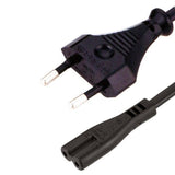Cable De Alimentación Power Cord Cee 7/16 C7 1.5m Negro