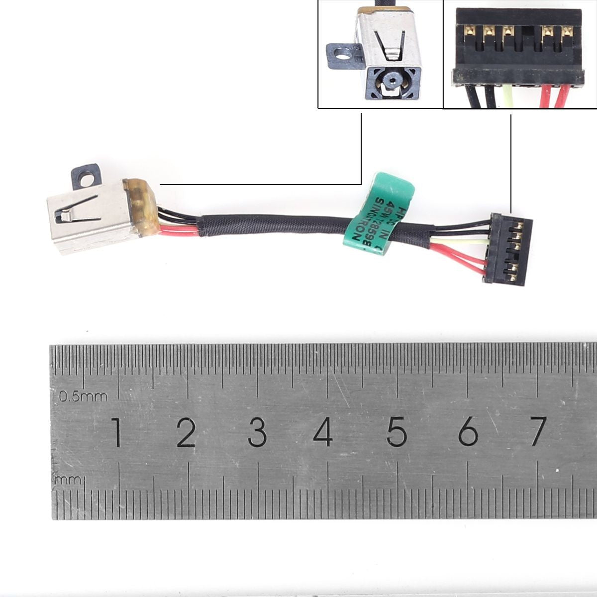 Conector Dc Jack Para Portátil Hp Elitebook Folio 1040 G1 728598-Fd6 728598-Sd6 Pj1128