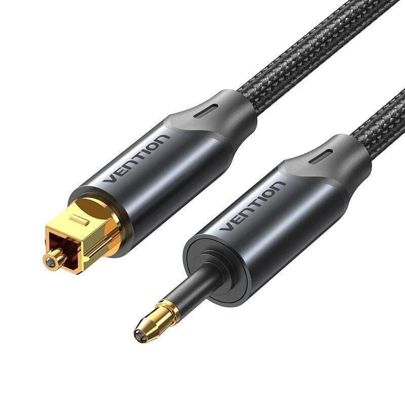Cable De Audio De Fibra Óptica Vention Bkcbf 1m Negro