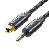 Cable De Audio De Fibra Óptica Vention Bkcbh 2m Negro