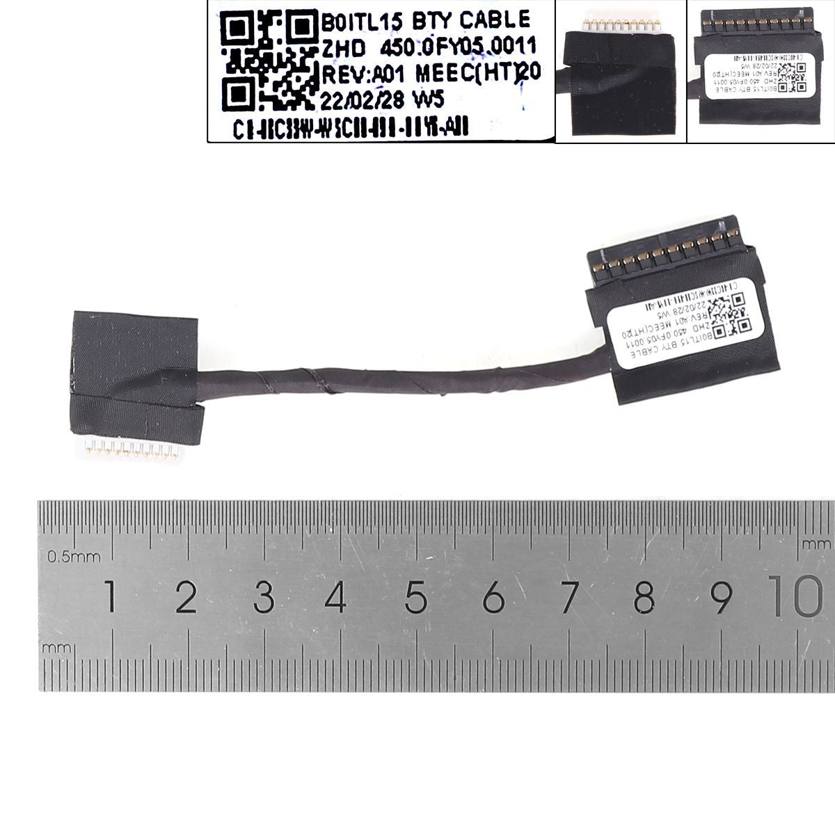 Cable De Batería Para Portátil Dell Latitude 3500 E3400 P86F Rc33W 450.0Fy05.0001 450.0Fy05.0011
