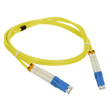Cable De Fibra  Alantec Foc-Lclc-9smd-2  Óptica E Infiniband 2 M Lc Amarillo